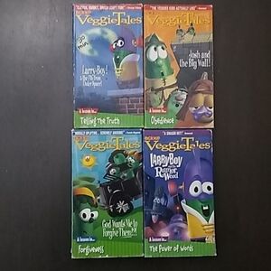 Veggie Tales VHS Tapes